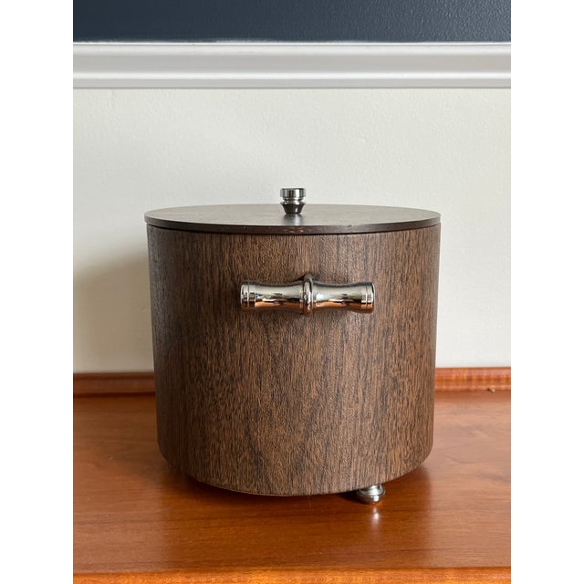 Maxwell Phillips Mid Century Maxwell Phillips Ice Bucket For Sale - Image 4 of 12