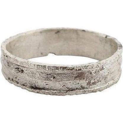 Wearable size 6, made for the small finger as was the custom. Dating to 10th-11th Century AD. Broadband, 4.5mm, with...