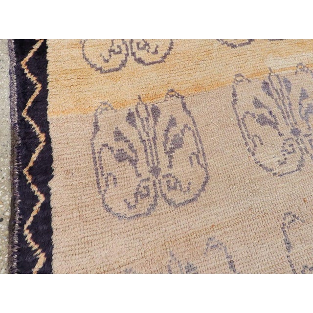 Rustic Galerie Shabab Collection Mid-20th Century Turkish Konya Rug For Sale - Image 3 of 6