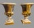 Impressive pair of antique Old Paris / Paris porcelain urn-form cachepots, dating to the 19th century and beautifully...