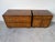 Pair of Vintage John Widdicomb Burl Wood Veneer & Brass Nightstands/ Sold For Sale - Image 4 of 12