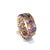 Early 21st Century Bochic "Capri" Multi Color Tourmalines & Amethyst Ring Set In 18K Gold & Silver For Sale - Image 5 of 7