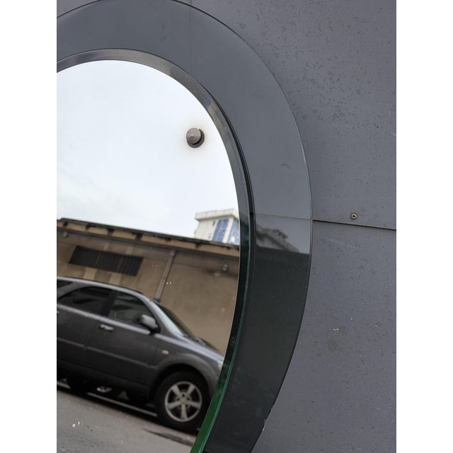 Italian Drop-Shaped Mirror from Veca, 1970s For Sale - Image 3 of 6
