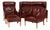 Models 2292, 2207, 2204 and 2202 Living Room Set in Leather by Børge Mogensen for Fredecia Furniture, Denmark, 2006, Set of 4 For Sale