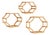 Bedford Woven Wall Shelves, Set Of 3 For Sale