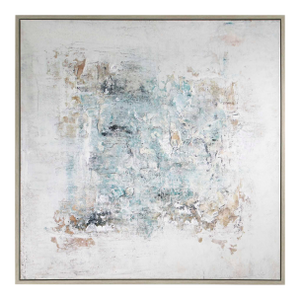 Find Me Here Abstract Framed Canvas Art