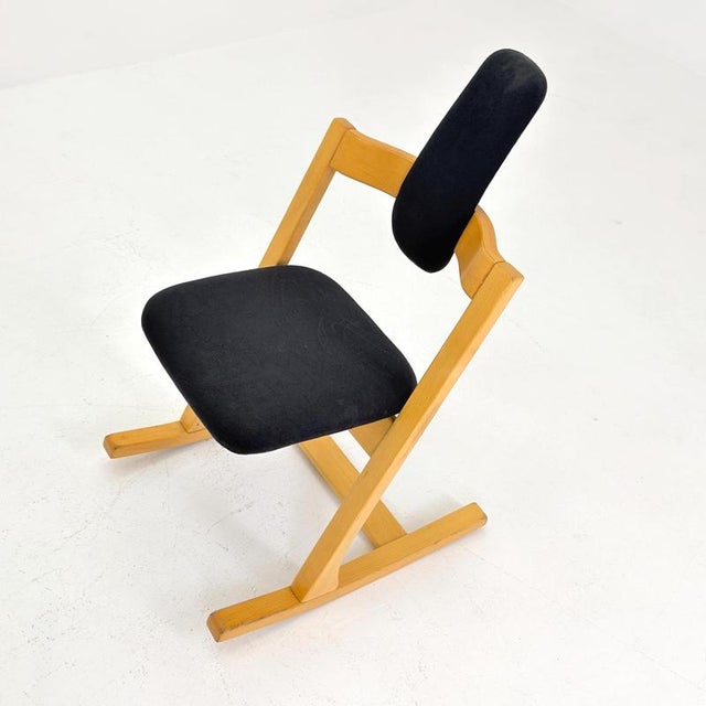 Mid-Century Pendulum Rocking Chair by Peter Opsvik for Stokke Norway, 1980s For Sale - Image 4 of 16