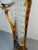 Murano 1970s Murano Archimede Seguso Amber Bullicante Glass Madonna Sculpture 14" For Sale - Image 4 of 8