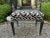 Art Deco 1920s French Art Deco Ebonized Bench by Jules Leleu For Sale - Image 3 of 10