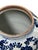 20" Chinese Blue White Flower Vases Scroll Pattern Porcelain Temple General Jar For Sale - Image 9 of 9