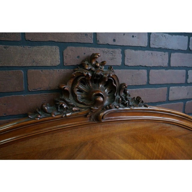 Rococo Antique French Rococo Full Bed For Sale - Image 3 of 5