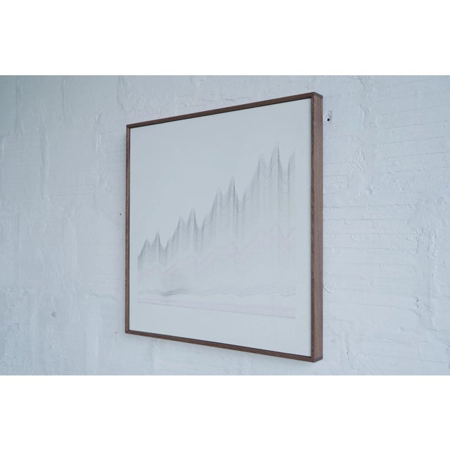 Abstract "Loft" Contemporary Abstract Acrylic Painting by Spencer Staley, Framed For Sale - Image 3 of 5