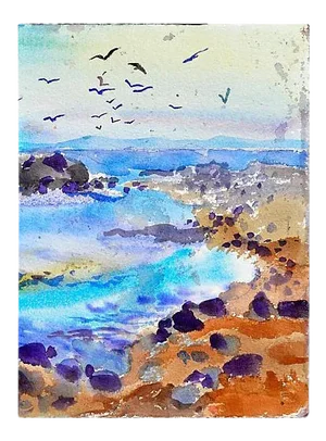 Rocky Inlet on Big Sur Coast