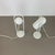 White Metal Table Lights by Rolf Krüger for Heinz Neuhaus Leuchten, 1970s, Set of 2 For Sale - Image 18 of 18