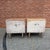 Wood Pair of Mid-Century Modern Walnut Nightstands For Sale - Image 7 of 9