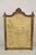 Antique Victorian Carved Oak Wood Ribbon Crest Beveled Glass Wall Mirror For Sale - Image 9 of 10