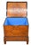 Brown 18th Century George II Satinwood and Kingwood Cellarette Box, 1755 For Sale - Image 8 of 15