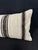 Turkish Hemp Pillow Cushion Natural Beige Black Cushion Cover 14x40 For Sale - Image 4 of 4