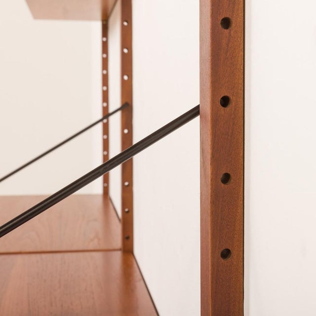 Vintage Teak Wall Unit by Poul Cadovius for Cado, 1960s For Sale - Image 11 of 18