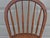 Brown 1950's Vintage American Colonial Solid Oak Swivel Bar Stools by Ethan Allen Set of 4 For Sale - Image 8 of 12