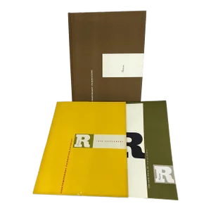 Jens Risom "The Answer Is Risom" 1955 Book With 1958 Catalog & 1960 Price List