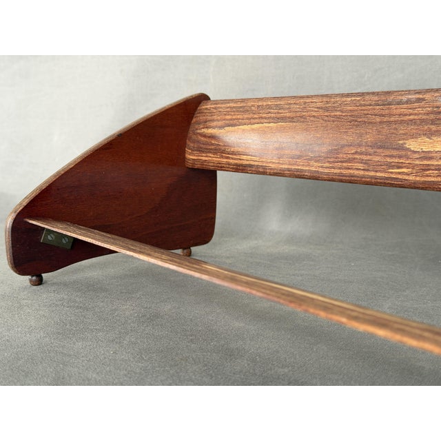 Wooden Desktop Magazine Rack, United Kingdom, 1920s For Sale - Image 6 of 12