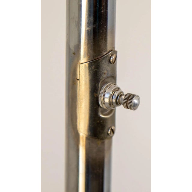 Chrome 1970s Vintage Chrome "Eyeball" Shade Floor Lamp With 3 Shades For Sale - Image 8 of 13