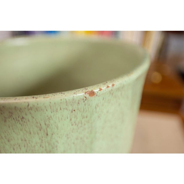 Large Mid-Century Ceramic Planter – u.s. Pottery Ambassador Jardiniere For Sale In Sacramento - Image 6 of 10