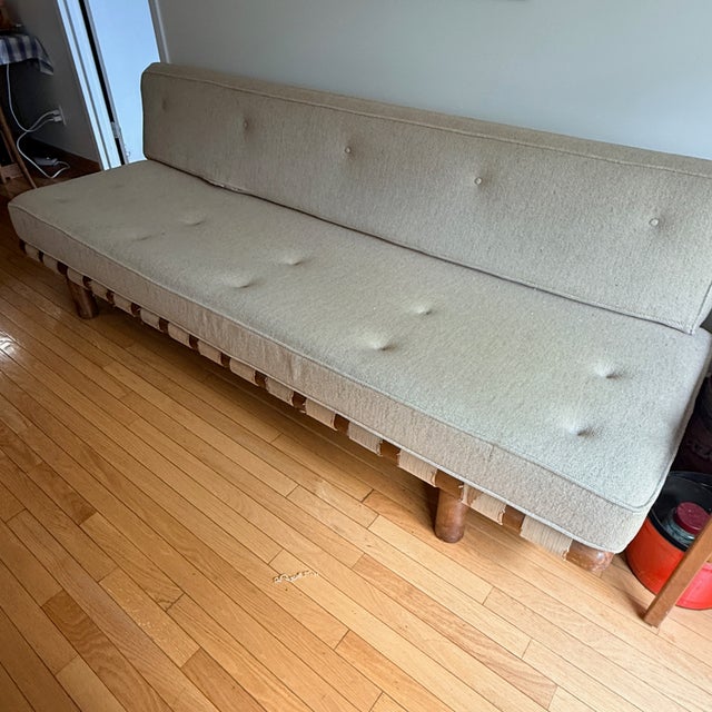 1950s t.h. Robsjohn-Gibbings Sofa For Sale - Image 5 of 14