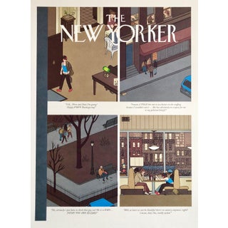 Chris Ware, Chris Ware New Yorker Cartoonist Limited Edition Thanksgiving Print NYC, 2006 For Sale