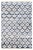 Dash & Albert Dash & Albert by Annie Selke Denim Rag Diamond Ivory Woven Cotton Rug, 7' 6" x 9' 6" For Sale - Image 4 of 4