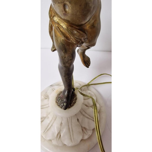 Bronze Table Lamp, 1900s For Sale - Image 14 of 16