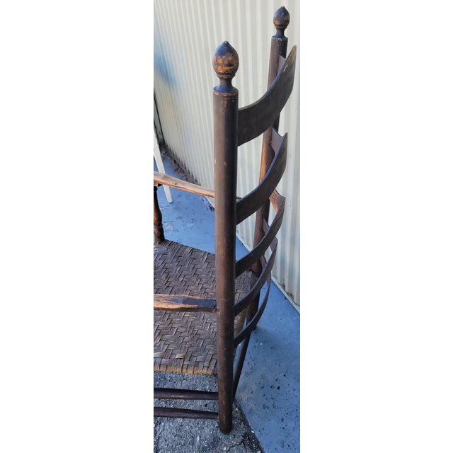 18th Century 18Thc Hudson River Valley Arm Chair For Sale - Image 5 of 6