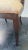 Set of 8 Pietro Costantini Italian Dining Chairs — Sculptural Walnut With Cream Moiré Seats, 1980s For Sale - Image 9 of 17