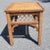 Boho Chic Henry Link Boho Chic Wicker, Rattan and Glass Top Side Table For Sale - Image 3 of 11