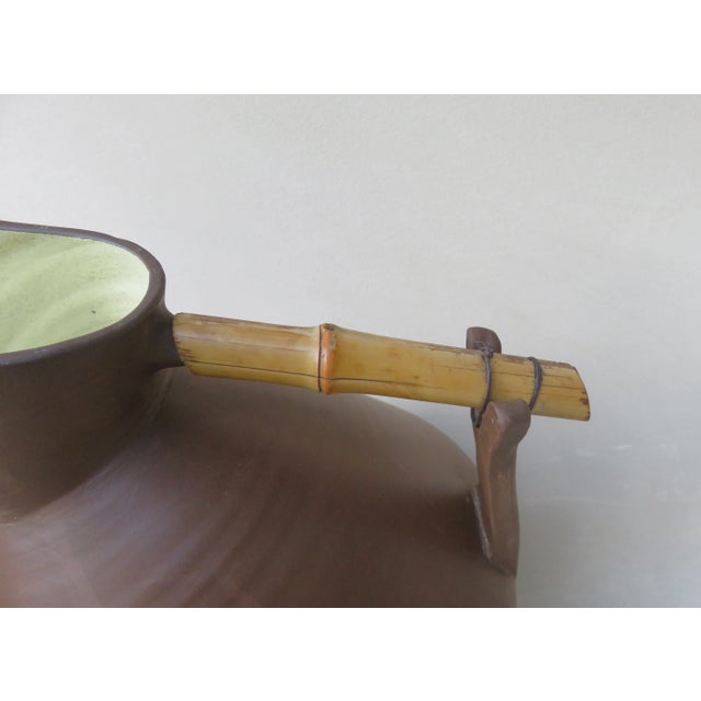 Terracotta Vase, 1950s For Sale - Image 12 of 17