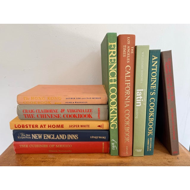 Textile International Set of 10 Hardcover Cookbooks in Harvest Inspired Colors For Sale - Image 7 of 7
