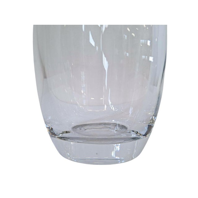 Vintage Crystal Centerpiece Vase from Ichendorf, 1970s For Sale - Image 6 of 8