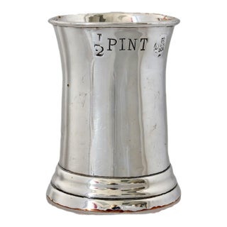 Antique Victorian Half Pint Pub Ale Mug For Sale