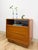 MCM Teak Rolling Tv Stand Cart Two Drawers Danish Modern Vintage For Sale - Image 11 of 14