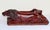 Vintage Hand-Carved African Lion & Lioness Sculpture – Signed "Masaku" – African Ironwood Safari Folk Art For Sale - Image 4 of 15
