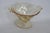 Yellow Yellow Depression Glass Pedestal Bowl Octagonal Swirl Pattern With Handles 4891b For Sale - Image 8 of 13
