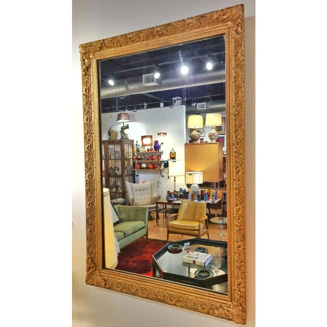 Large Mirror in a Late Baroque/Rococo Style Gilt Frame For Sale - Image 11 of 11