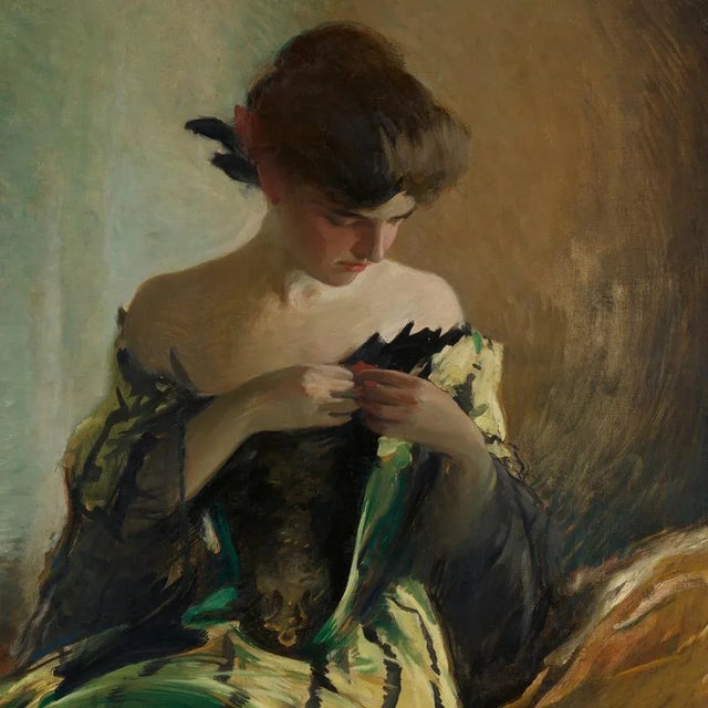 Accurate reproduction print of the original work by American painter John White Alexander (1856-1915). Each high-...