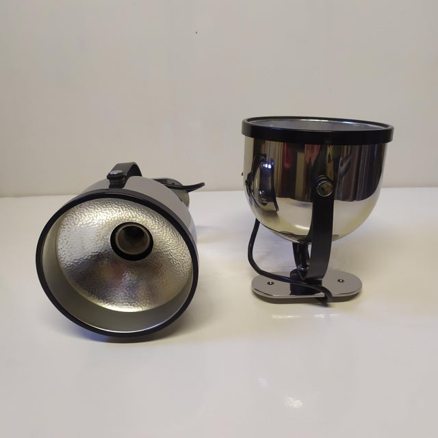 Wall Lights by Gae Aulenti for Stilnovo, 1970, Set of 4 For Sale - Image 6 of 9
