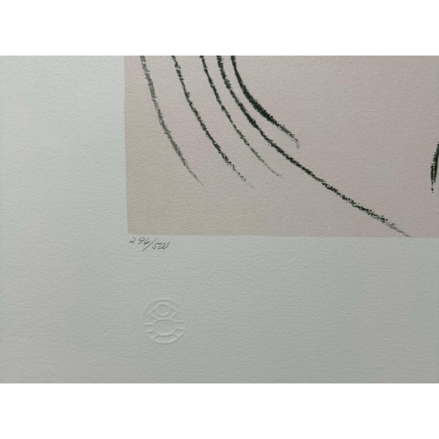 Early 20th Century Pablo Picasso Estate Hand Signed Lithograph "Femme Couchee" For Sale - Image 5 of 8