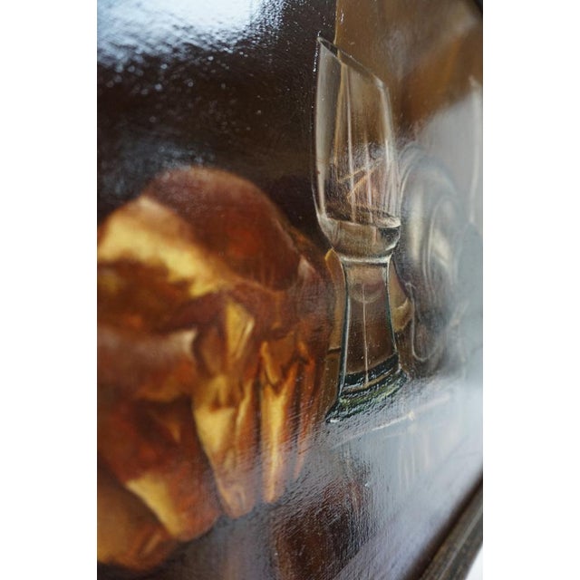 Belgian Artist, Still Lifes, 1984, Oil on Canvas Paintings, Framed, Set of 3 For Sale - Image 7 of 18