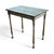 Turquoise Antique French Farmhouse Side Table For Sale - Image 8 of 9