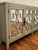 Contemporary Contemporary Sage Gray Mirrored Four-Door Credenza / Sideboard For Sale - Image 3 of 5