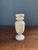 Antique Victorian Bristol Opaline Vase With Hand Painted Heron 7” For Sale - Image 4 of 7